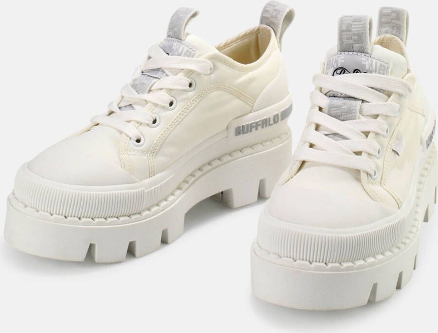 Buffalo Sneakers raven lo vegan senakers 1630642-wht Wit Dames - Foto 4