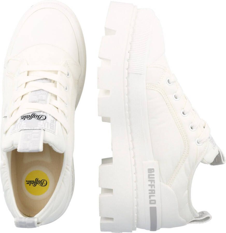 Buffalo Sneakers raven lo vegan senakers 1630642-wht Wit Dames