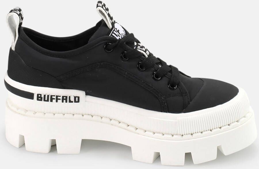 Buffalo Sneakers Raven Lo Vegan Sakers 1630640-Blk Zwart Dames - Foto 6