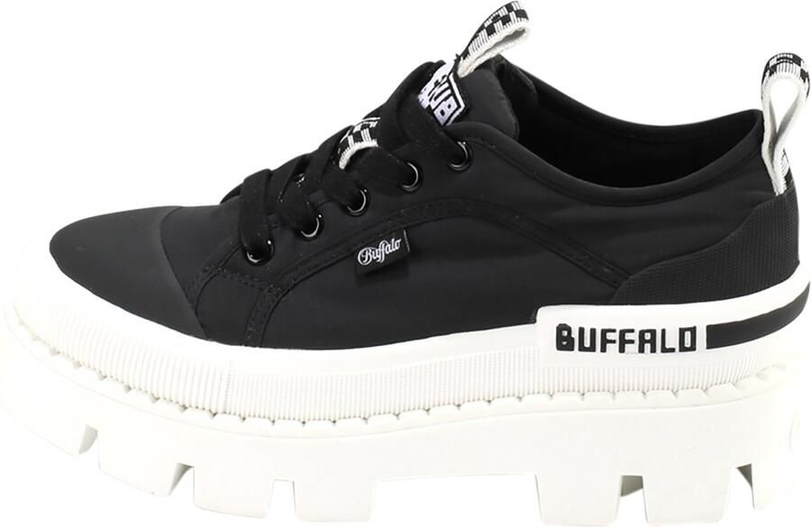 Buffalo Sneakers Raven Lo Vegan Sakers 1630640-Blk Zwart Dames - Foto 7