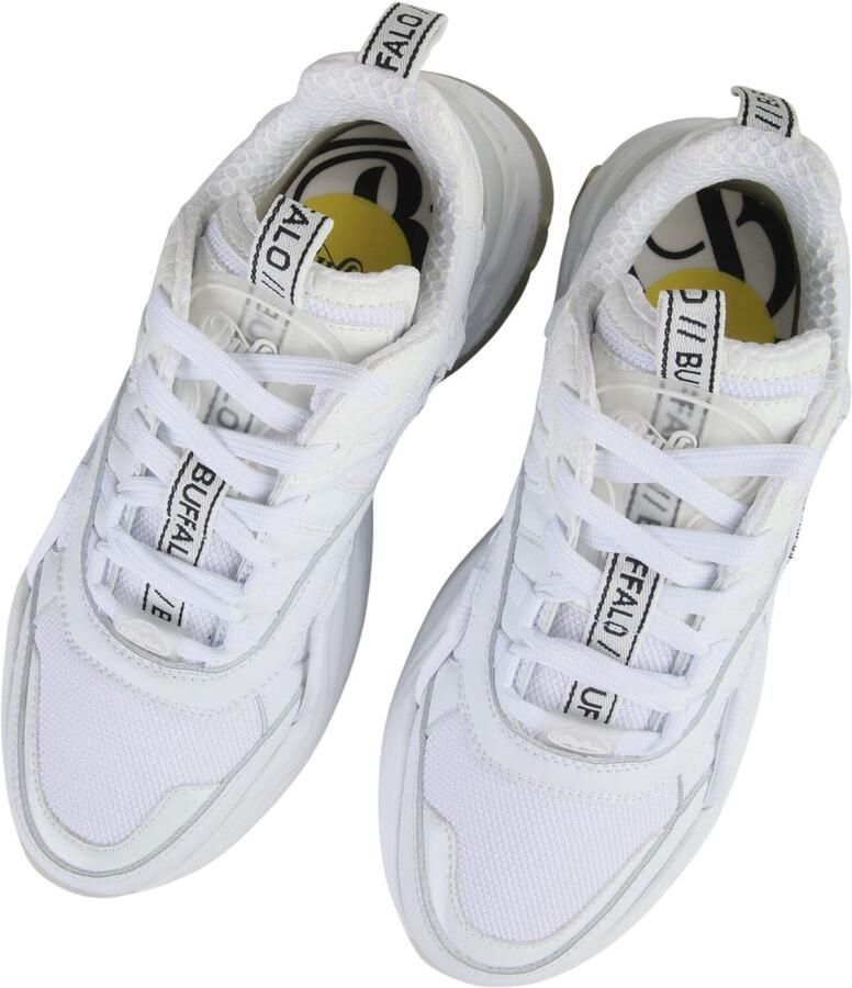 Buffalo Triplet Hollow Dames Schoenen Silver Textil Leer Synthetisch Foot Locker