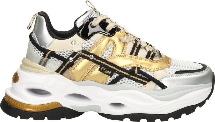 Buffalo Damestrainers Triplet Hollow Yellow Dames - Foto 3