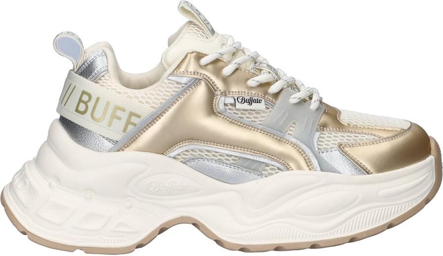 Buffalo Yuno One dames sneaker Beige multi