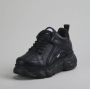 Buffalo Plateausneakers Corin veterschoen vrijetijdsschoen ugly sneaker met typische plateausool - Thumbnail 1