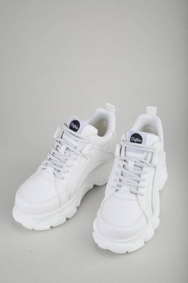 Buffalo Plateausneakers Corin veterschoen vrijetijdsschoen ugly sneaker met typische plateausool - Foto 2