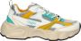 Buffalo Cld Run Rt Trendy Sneakers Dames silver orange green maat: 40 beschikbare maaten:36 37 38 39 40 41 - Thumbnail 1