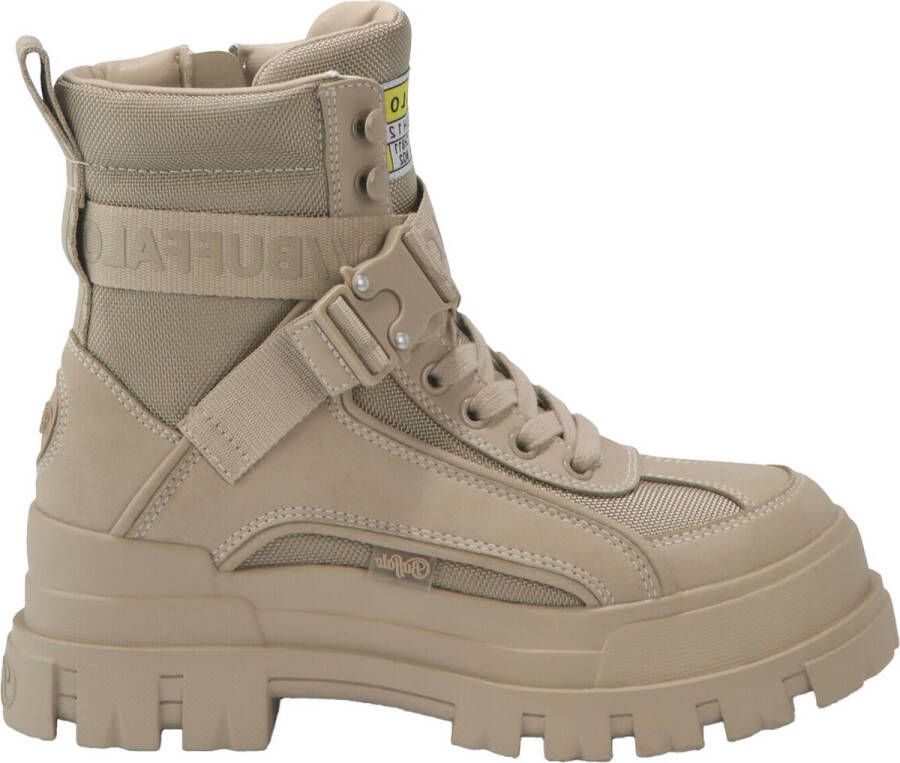 Buffalo Aspha Com1 Boots Schoenen beige maat: 38 beschikbare maaten:36 37 38