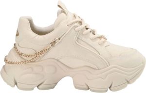 Buffalo Sneakers binaire ketting 2.0 vegan 1630638 schoenen Beige Dames