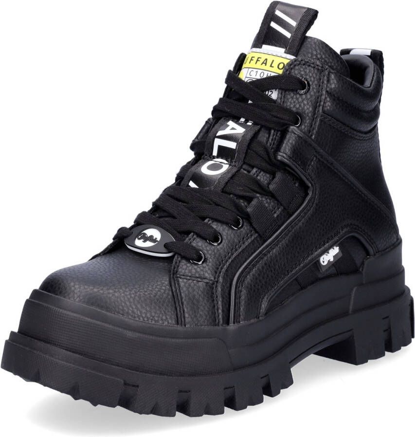 Buffalo Aspha Nc Mid Fashion sneakers Schoenen black maat: 36 beschikbare maaten:36 37 38 39 40 41