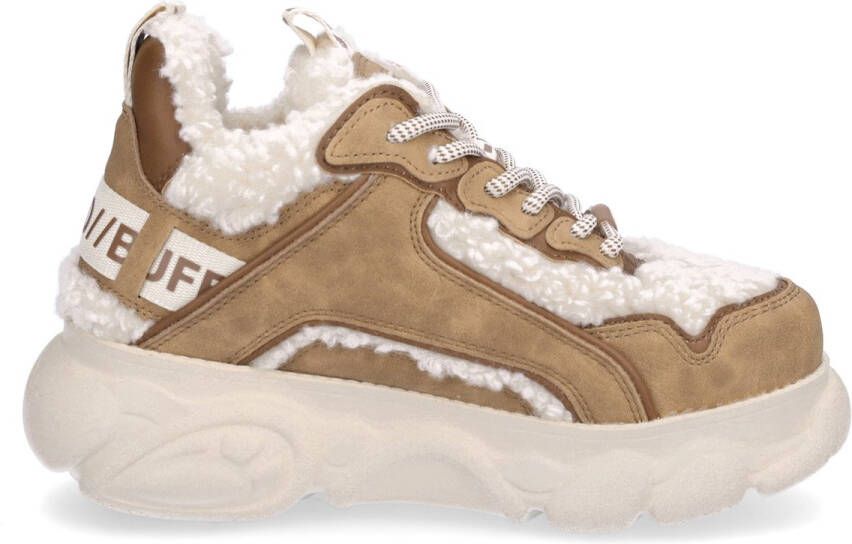 Buffalo Plateausneakers CLD CHAI WARM high top sneaker veterschoenen winterlaarzen met memory foam