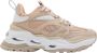 Buffalo Schoenen Beige Textiel Cld run sneakers beige - Thumbnail 5