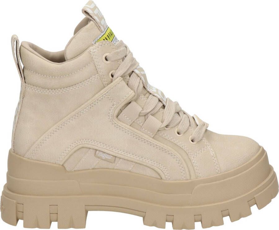 Buffalo Aspha Nc Mid Fashion sneakers Schoenen beige maat: 40 beschikbare maaten:40