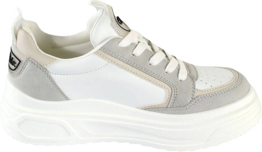 Buffalo Sneakers Baskets femme Vectra Low Vegan Nappa Nubuck