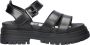 Buffalo Lennox dames sandaal Zwart - Thumbnail 1