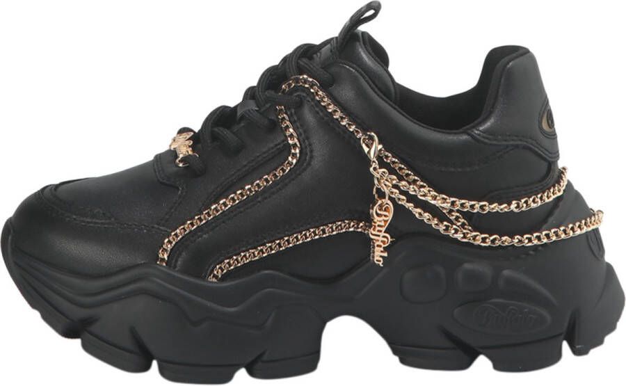 Buffalo Sneakers binaire ketting 2.0 vegan 1630636 schoenen Zwart Dames
