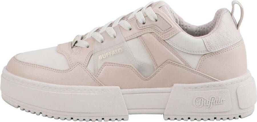 Buffalo Stijlvolle Sneakers voor Vrouwen Beige Dames
