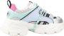 Buffalo Sneakers Baskets femme Saturn Lace Vegan Nappa Mesh - Thumbnail 1
