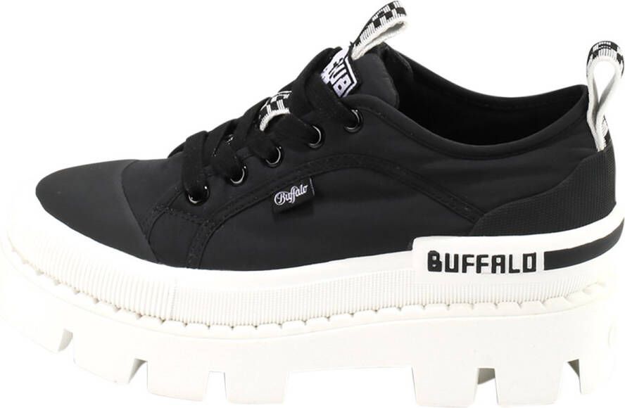 Buffalo Sneakers Raven Lo Vegan Sakers 1630640-Blk Zwart Dames - Foto 8