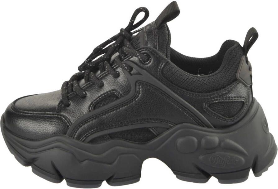 Buffalo Sneakers BINARY in monochrome uitstraling vrijetijdsschoen lage schoen veterschoen