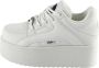 Buffalo Vegan Nappa Damessneakers White Dames - Thumbnail 1