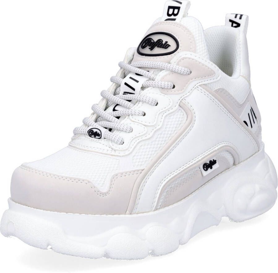 Buffalo sneakers laag cld chai Wit