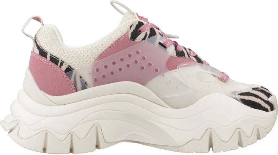Buffalo Plateausneakers TRAIL ONE vegan ugly sneaker veterschoen vrijetijdsschoen streetwear-look