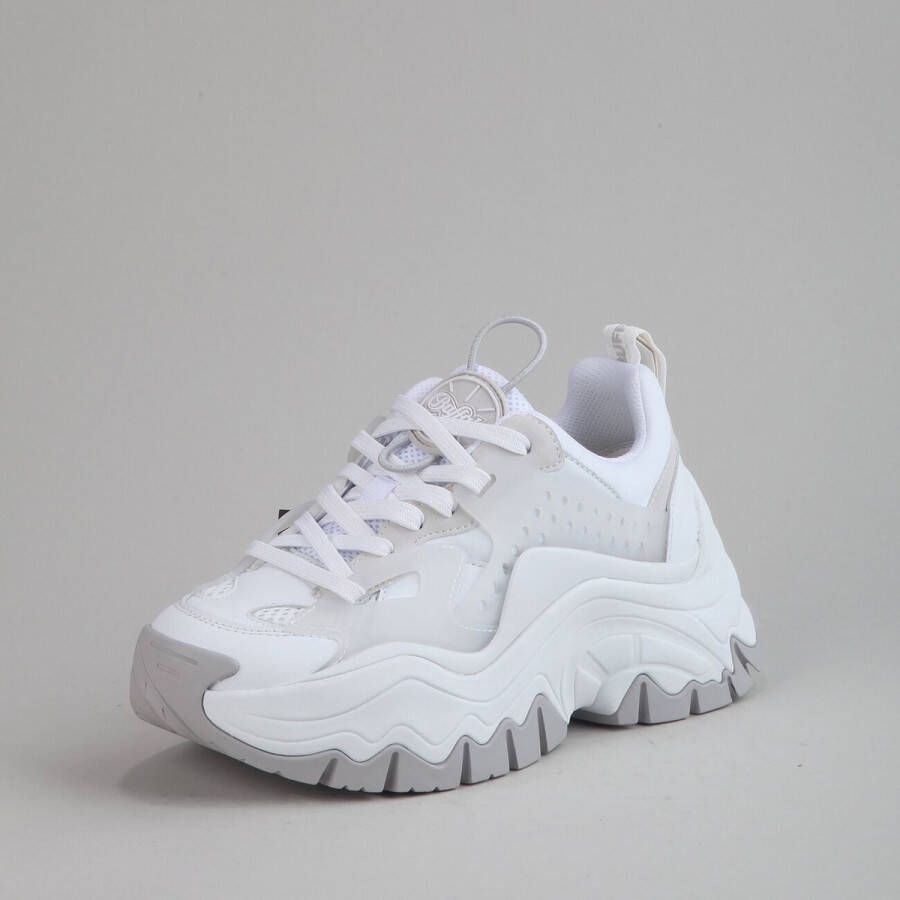 Buffalo Plateausneakers TRAIL ONE veterschoen chunky sneaker lage schoen met plateausool