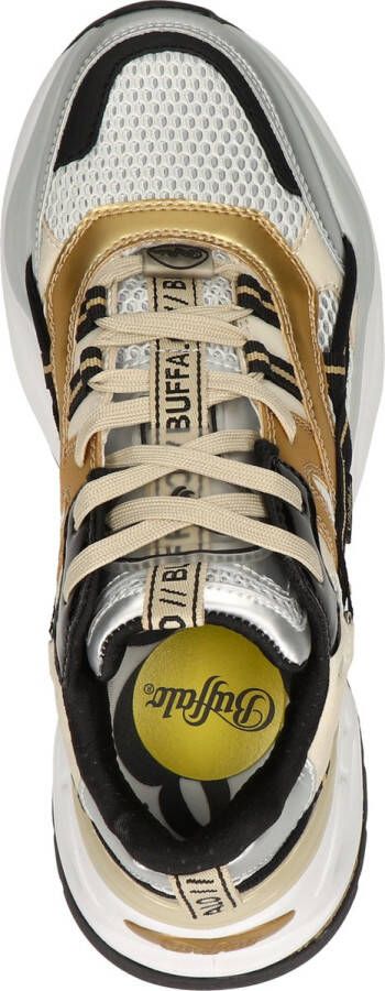 Buffalo Triplet Hollow dames sneaker Wit multi