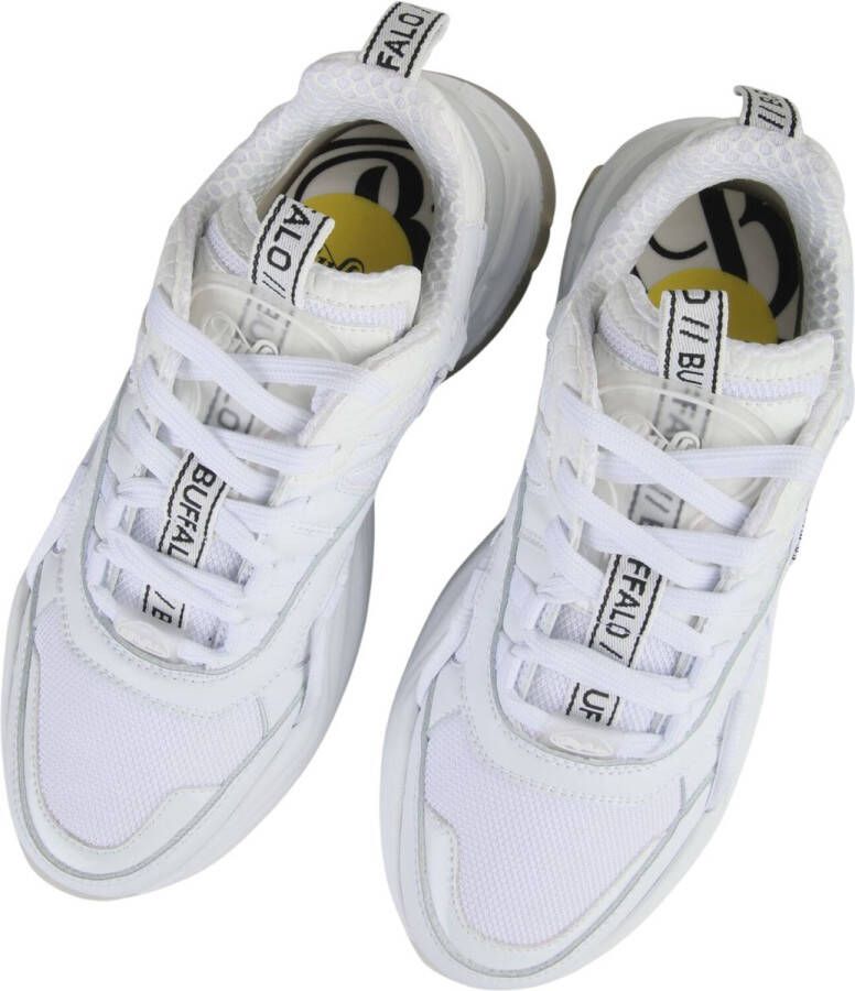 Buffalo Triplet Hollow Dames Schoenen Silver Textil Leer Synthetisch Foot Locker