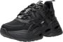 Buffalo Triplet Hollow Vegan Nappa Sneakers zwart Polyurethaan Street wear - Thumbnail 1