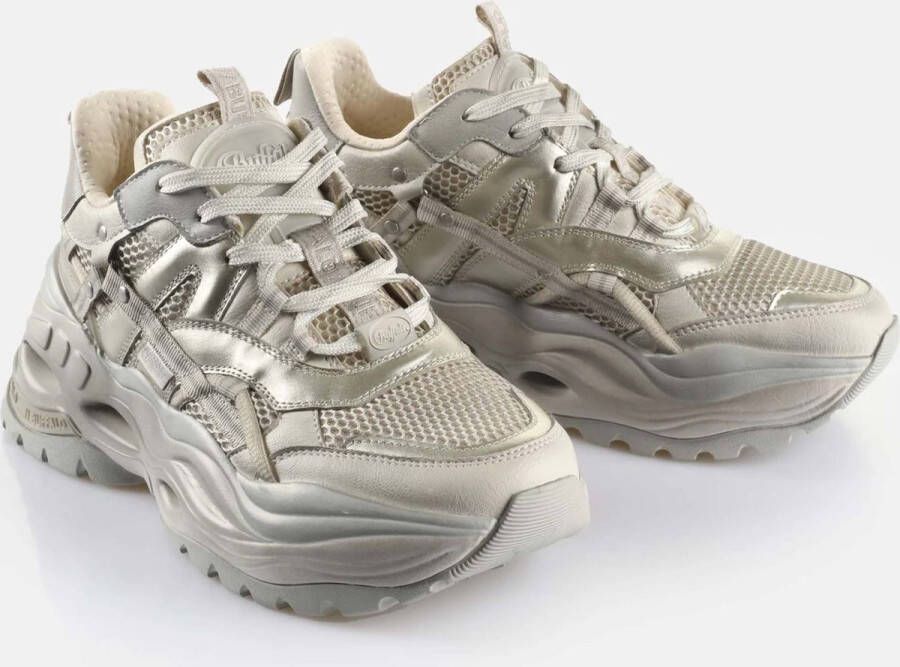 Buffalo Triplet Hollow Vntg Sneakers Dames Beige