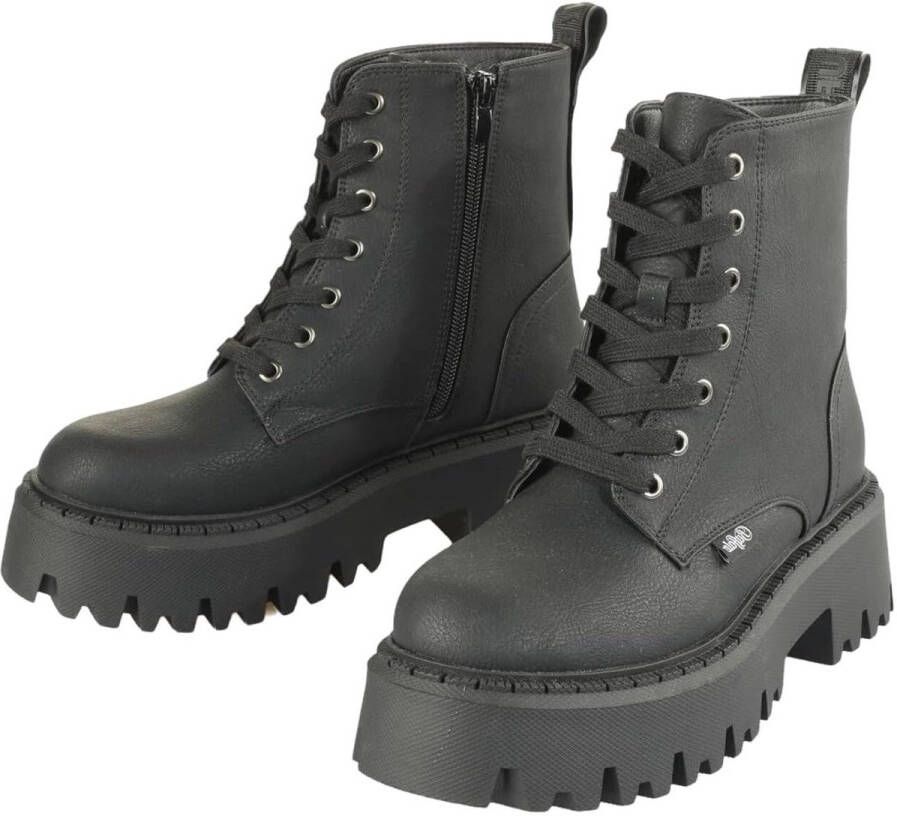 Buffalo Veterschoenen ASPEN LACE UP WARM VEGAN winterlaarzen enkellaars plateausool met warme voering