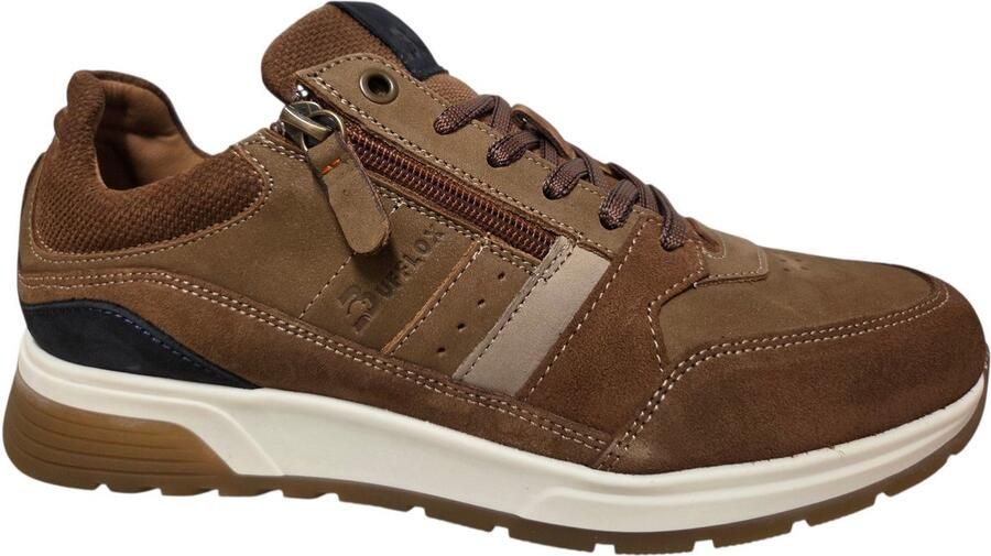 Bufflox Berlin Camel Sneakers Bruin Nubuck Heren Bruin