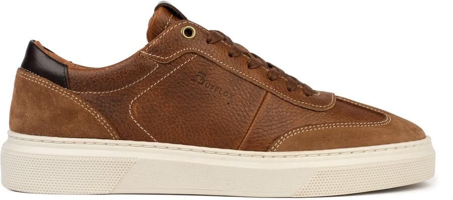 Bufflox dublin sneakers heren cognac leer
