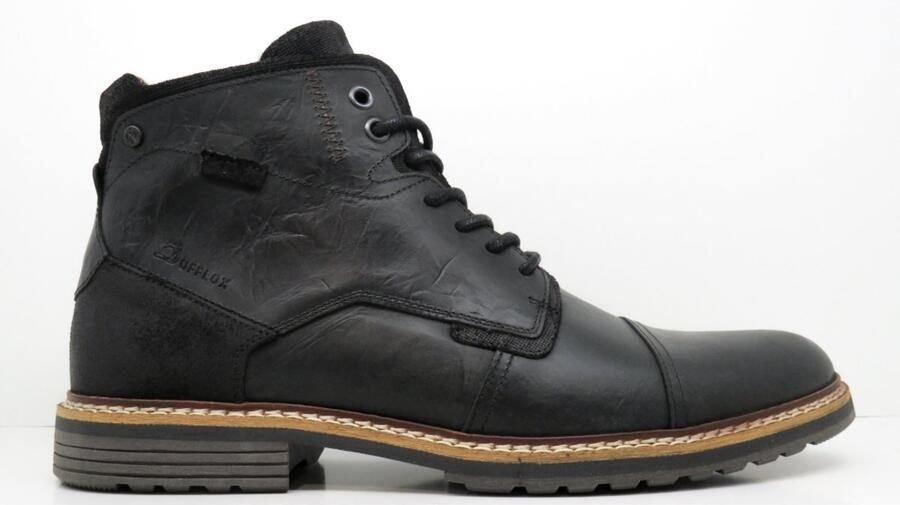 Bufflox josue boots heren zwar leer
