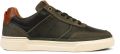 Bufflox rome sneakers heren groen leer - Groen