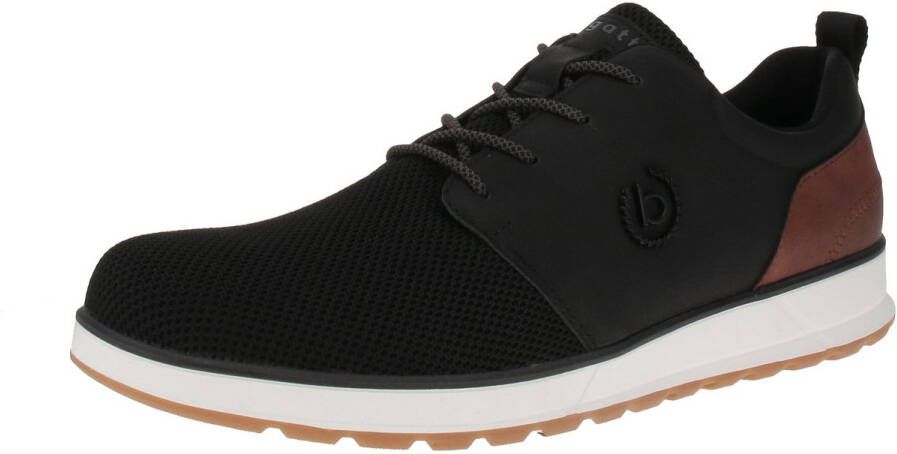 Bugatti Sneakers met sierstiksels vrijetijdsschoen lage schoen veterschoen