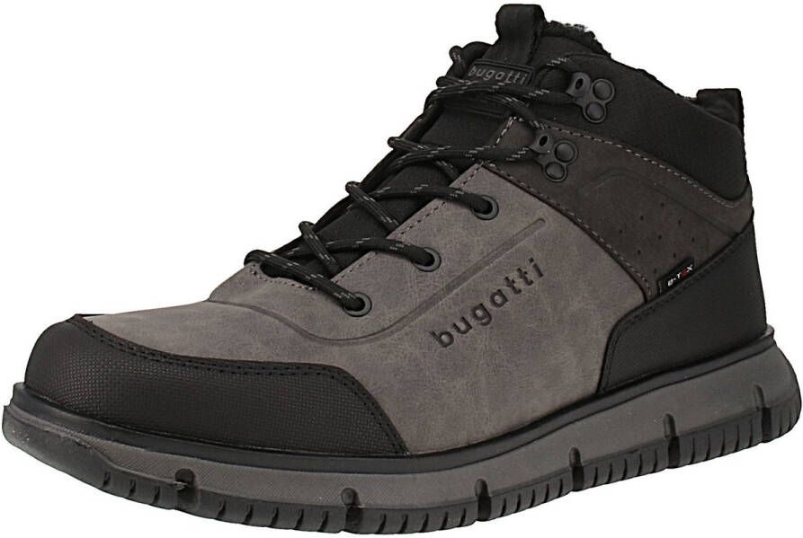 Bugatti 341-A XL Herenlaarzen 1015-Zwart-Grijs