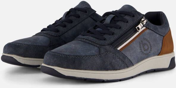 Bugatti Arriba Sneakers blauw Leer