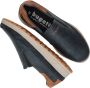 Bugatti Comfortabele Slip-on Schoen met Cognac Accenten Blue Heren - Thumbnail 1