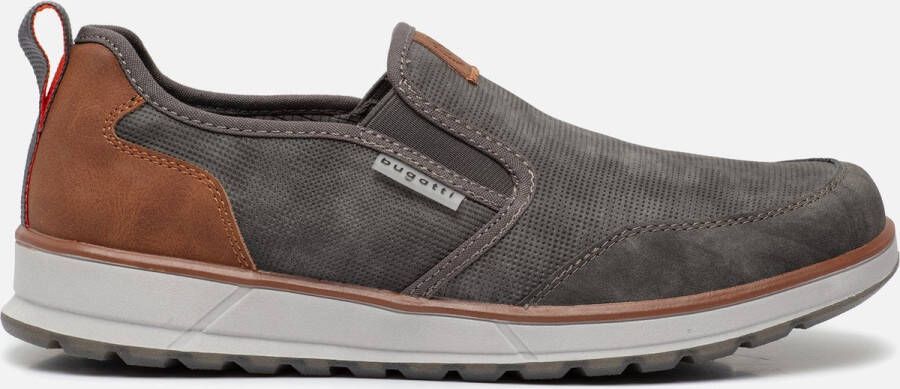Bugatti Artic Instappers grijs Textiel