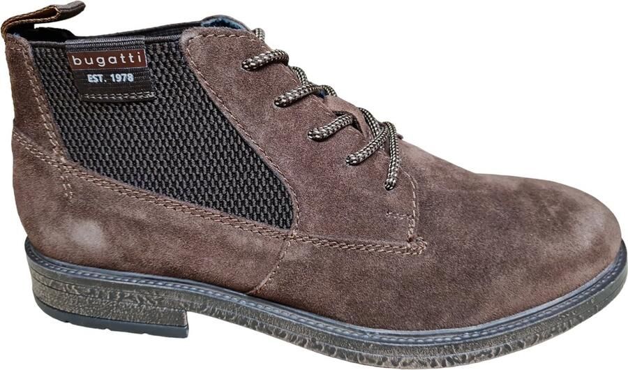 Bugatti 311-AGS31-1400 dark brown 6100 Heren Veterschoen Bruin