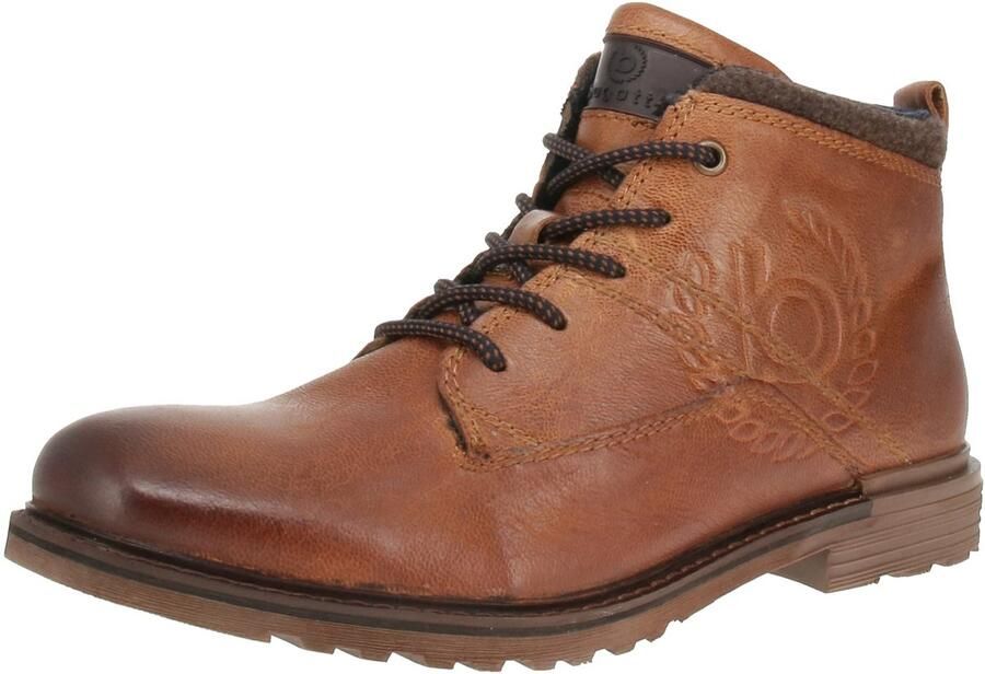 Bugatti 321-A0U3P-3200 Herenlaarzen 6300-Cognac