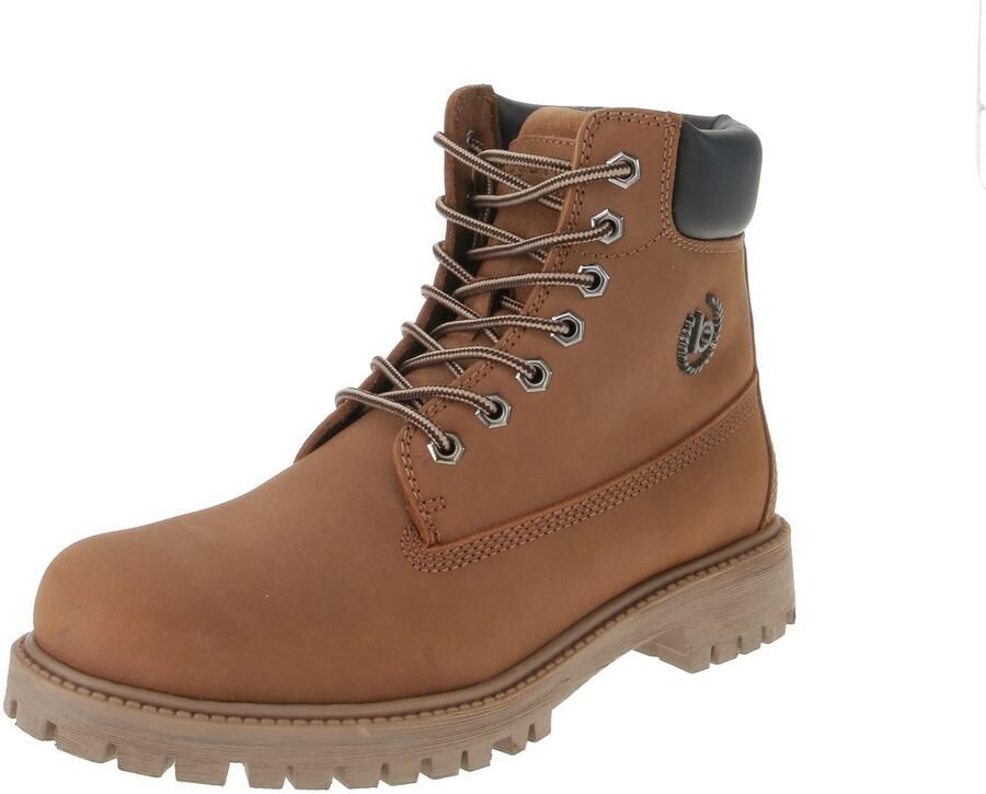 Bugatti 321-ANV30-1550 Herenlaarzen 6410-M.Bruin-Zwart