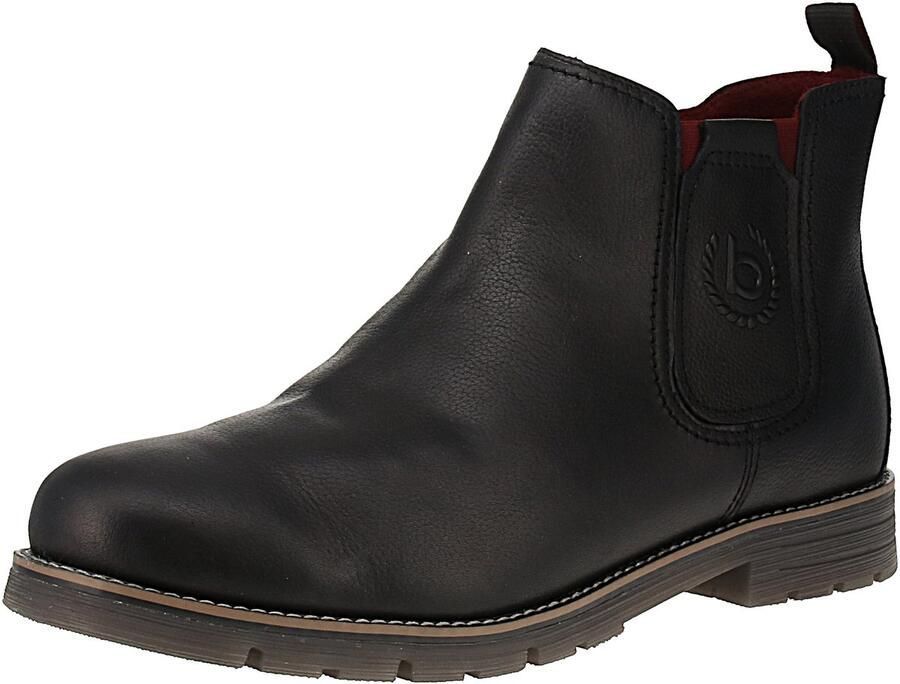 Bugatti 321-AYF32-1200 XL Heren Chelsea boots 1000-Zwart