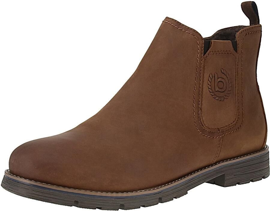Bugatti 321-AYF32-1200 XL Heren Chelsea boots 6300-Cognac