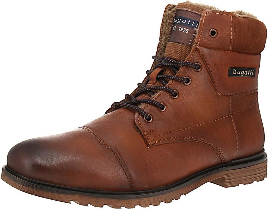 Bugatti 325-A0U59-3500 XL Heren nette schoenen 6300-Cognac