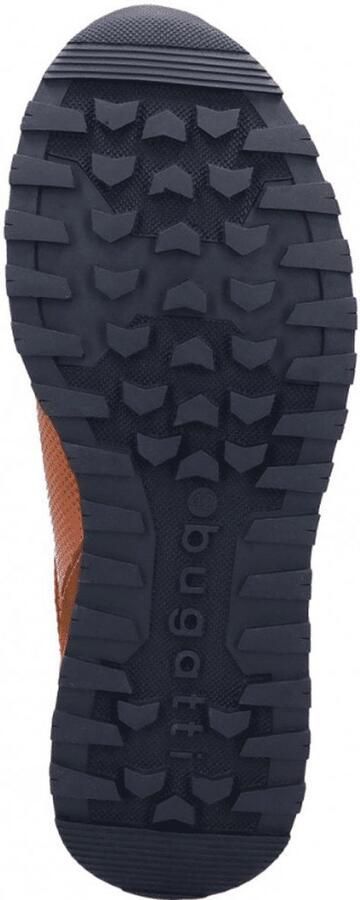 Bugatti Slip-on sneakers freizeitschoen lage schoen instapschoen met perforatie-patroon