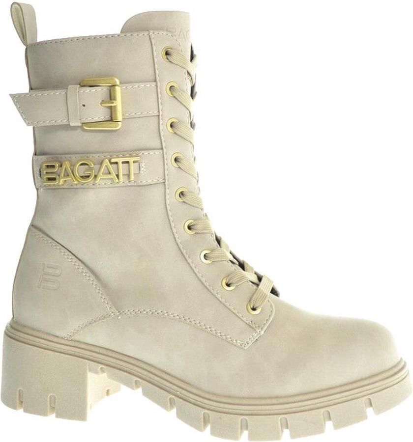 Bugatti 431-A4T3C dames Veterboot Beige