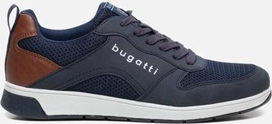 Bugatti Sneakers Arriba met modieuze hielinzet